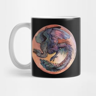 Archaeopteryx watercolors Mug